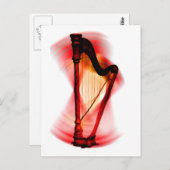 Harp spin briefkaart (Voorkant / Achterkant)