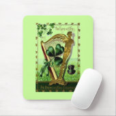 Harp van Erin Mousepad Muismat (Met muis)