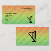 Harp Visitekaartje (Voorkant / Achterkant)