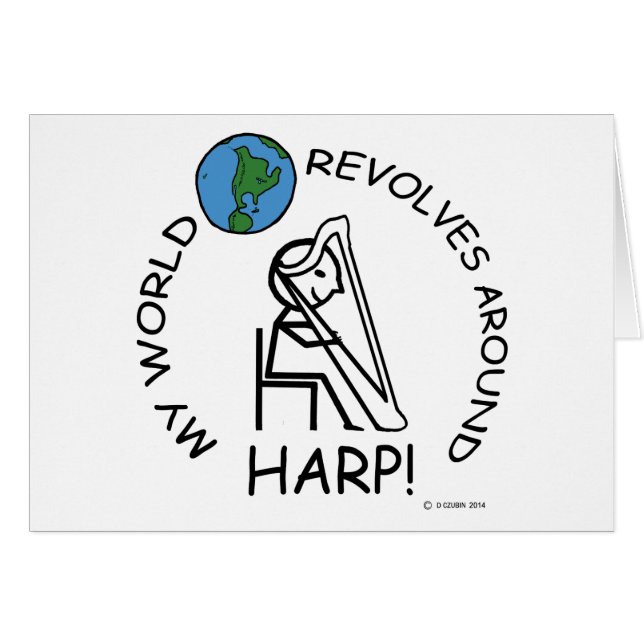 Harp - Wereld revolt rond (Voorkant Horizontaal)