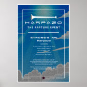 Harpazo Rapture Event Poster (Voorkant)