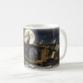 Harpe au Clair de Lune Muse Céleste Mug Nuit Levan (Devant droit)