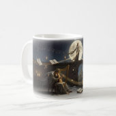 Harpe au Clair de Lune Muse Céleste Mug Nuit Levan (Devant gauche)