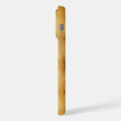 HARPE TRÈFLE VERT PARCHEMIN MONOGRAMME (Côté gauche)