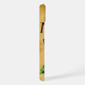 HARPE TRÈFLE VERT PARCHEMIN MONOGRAMME (Côté droit)