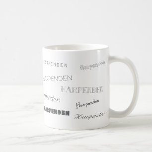 Harpenden Fonts Koffiemok