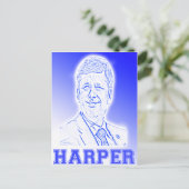Harper Logo Briefkaart (Staand voorkant)