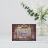 Harperglam Pearl Professional Business Visitekaartje (Staand voorkant)