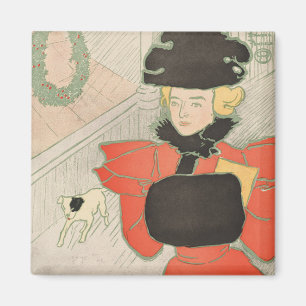 Harper's Christmas 1896 Magneet