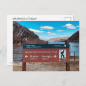 Harpers Ferry Appalachian Trail Briefkaart (Voorkant / Achterkant)