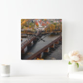 Harpers Ferry in de Herfst Vierkante Klok (Huis)