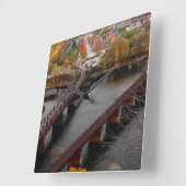 Harpers Ferry in de Herfst Vierkante Klok (Hoek)