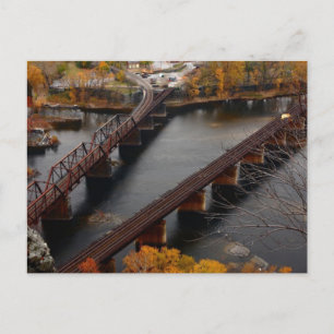 Harpers Ferry in the Fall Briefkaart