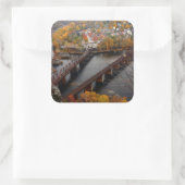 Harpers Ferry in the Fall Vierkante Sticker (Tas)