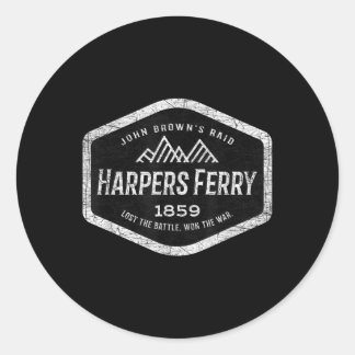 Harpers Ferry: John Browns voor afschaffing van de Ronde Sticker