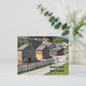 Harpers Ferry, West Virginia Briefkaart (Staand voorkant)