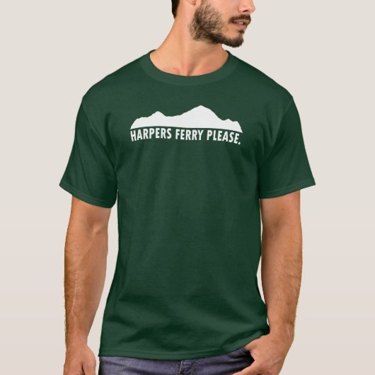 Harpers Ferry West Virginia graag T-shirt (Voorkant)