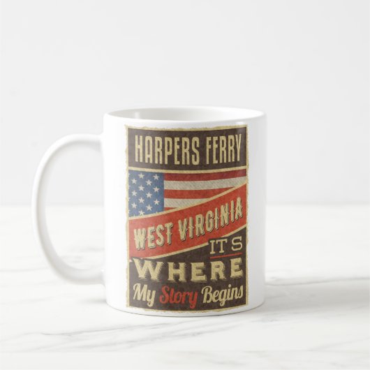 Harpers Ferry West Virginia Koffiemok (Links)