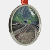 Harpers Ferry WV Railroad Tracks Ornament (Rechts)