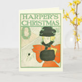 Harper's kerstviering kaart (Gele Bloem)