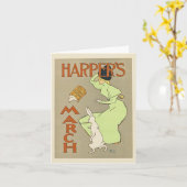 Harper's March note card Kaart (Gele Bloem)