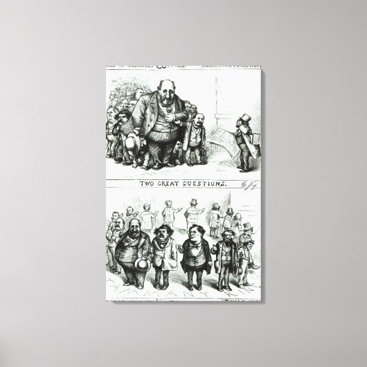 Harper's Weekly' Canvas Afdruk (Voorkant)