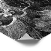 Harpies in het bos van de Suicides Gustave Dore Poster (Hoek)