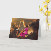 HARPIST 2 KAART (Gele Bloem)
