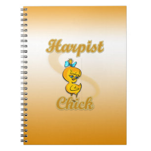 Harpist Chick Notitieboek