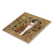 Harpist Tegeltje (Zijkant)