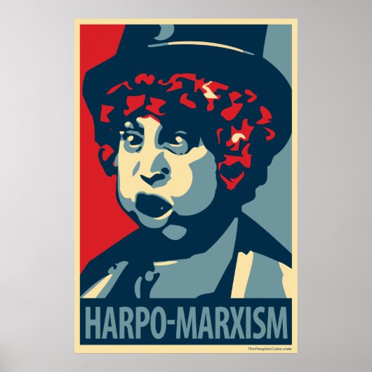 Harpo Marx - Harpo-Marxisme: OHP Poster (Voorkant)