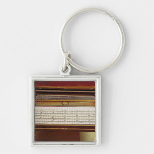 Harpsichord, door Johann Jakob Konnicke , 1796 Sleutelhanger