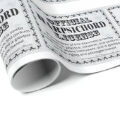 Harpsichord-licentie Cadeaupapier (Rol Hoek)