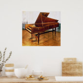 Harpsichord van Franz Joseph Haydn Poster (Keuken)