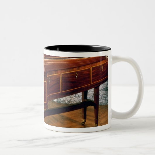 Harpsichord van Franz Joseph Haydn Tweekleurige Koffiemok (Rechts)