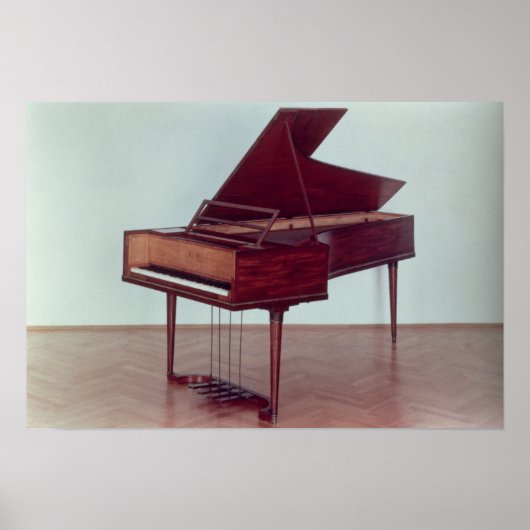 Harpsichord van Ludwig van Beethoven Poster (Voorkant)