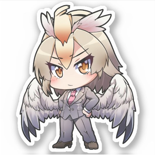 Harpy dans un Sticker de costume (Devant)