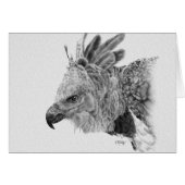 Harpy Eagle Drawing (Voorkant Horizontaal)