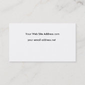 Harpy Eagle Drawing Visitekaartje (Achterkant)