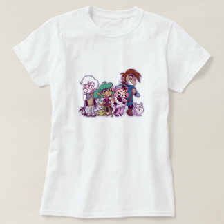 Harpy Gee Friends and Pets. T-shirt