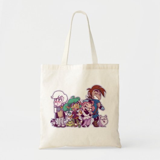 Harpy Gee Friends and Pets. Tote Bag (Voorkant)