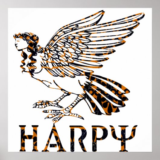 Harpy Poster (Voorkant)