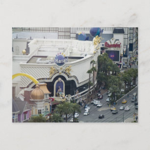 Harrah's Las Vegas Aerial Uitzicht Briefkaarten