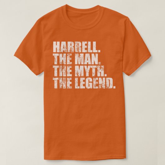 HarrellHarrell Achternaam Harrell T-shirt (Design voorkant)