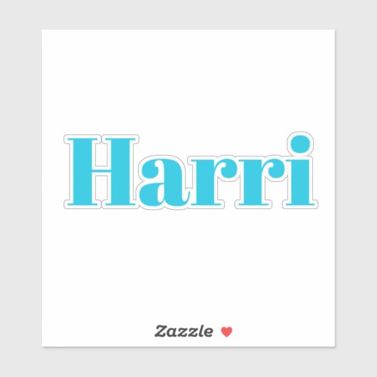 Harri Sticker (Vel)