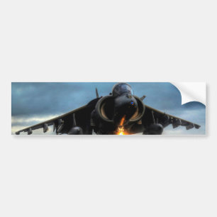 Harrier Fighter Jet Bumpersticker