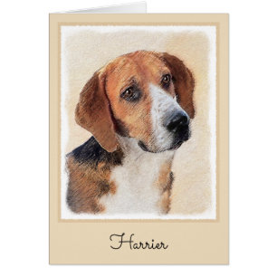 Harrier Painting - Cute Original Dog Art
