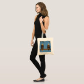 Harriet en M-Canvas tas (Voorkant (model))