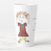 'Harriet' - Sanity Reminder Latte Mok (Voorkant)