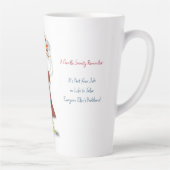 'Harriet' - Sanity Reminder Latte Mug (Droite)